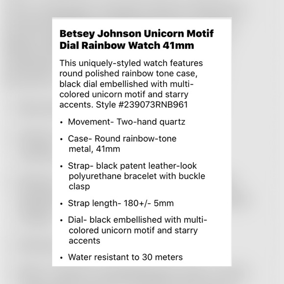 🦄Unicorn Watch🦄 - Picture 5 of 5